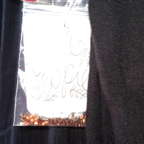 Free People black dress with beads, charms, sequins and embroidery - Picture 11 of 14